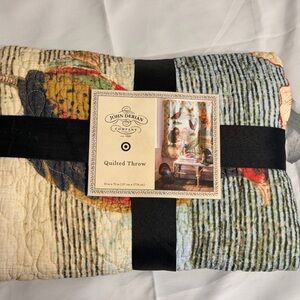 John Derian Quilted Throw - Multicolor